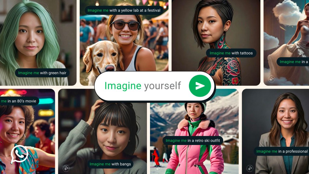 Meta AI получает новую функцию 'Imagine me' для селфи